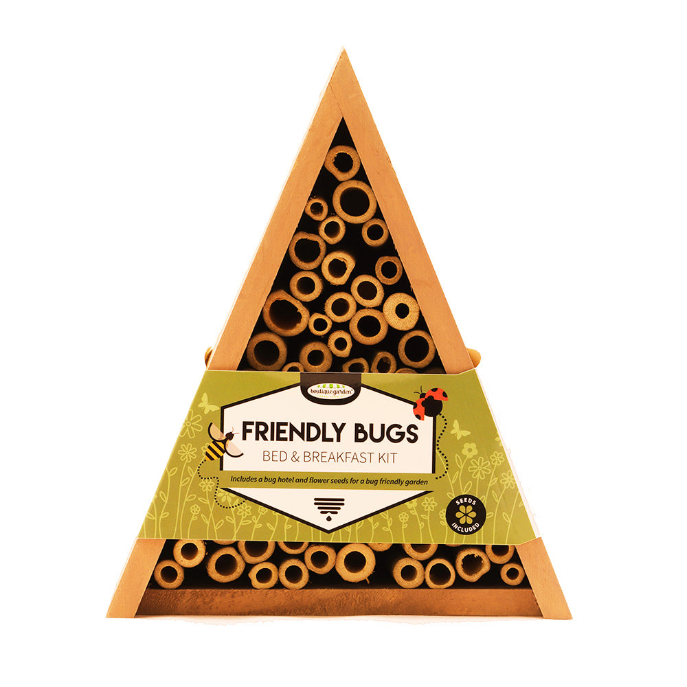 Friendly-Bugs-Triangle-Bee-House