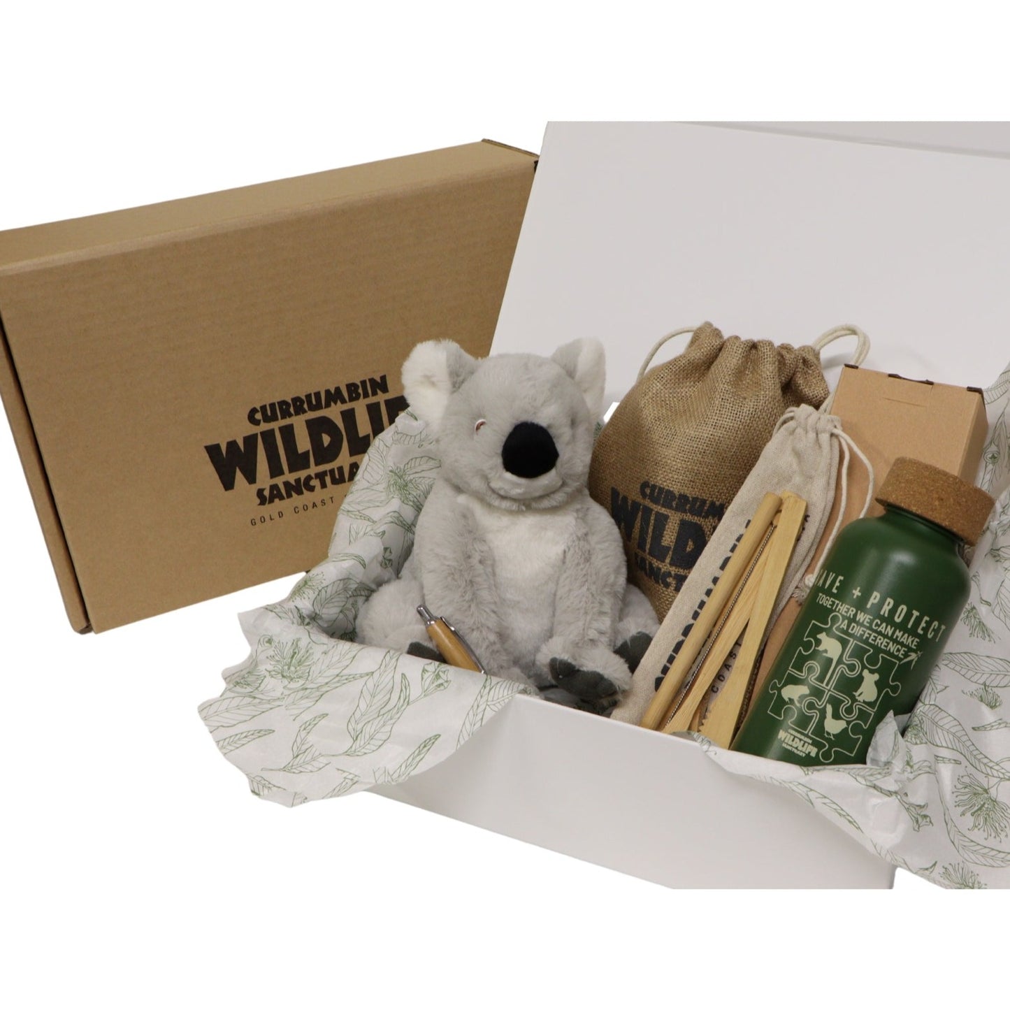 
                  
                    Currumbin Wildlife Sanctuary Eco Hamper
                  
                