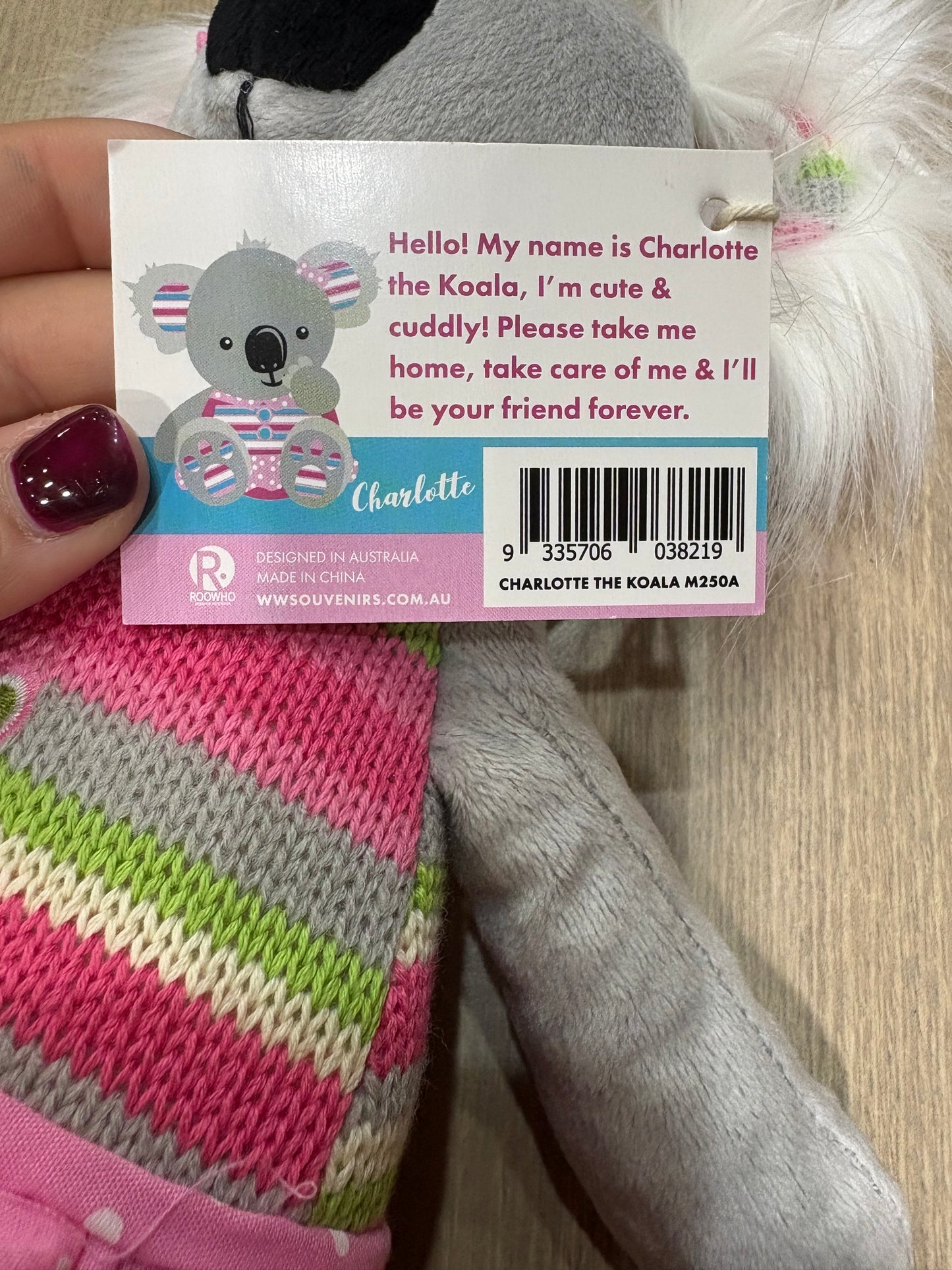 
                  
                    Koala Knit N Plush Polka Dot
                  
                
