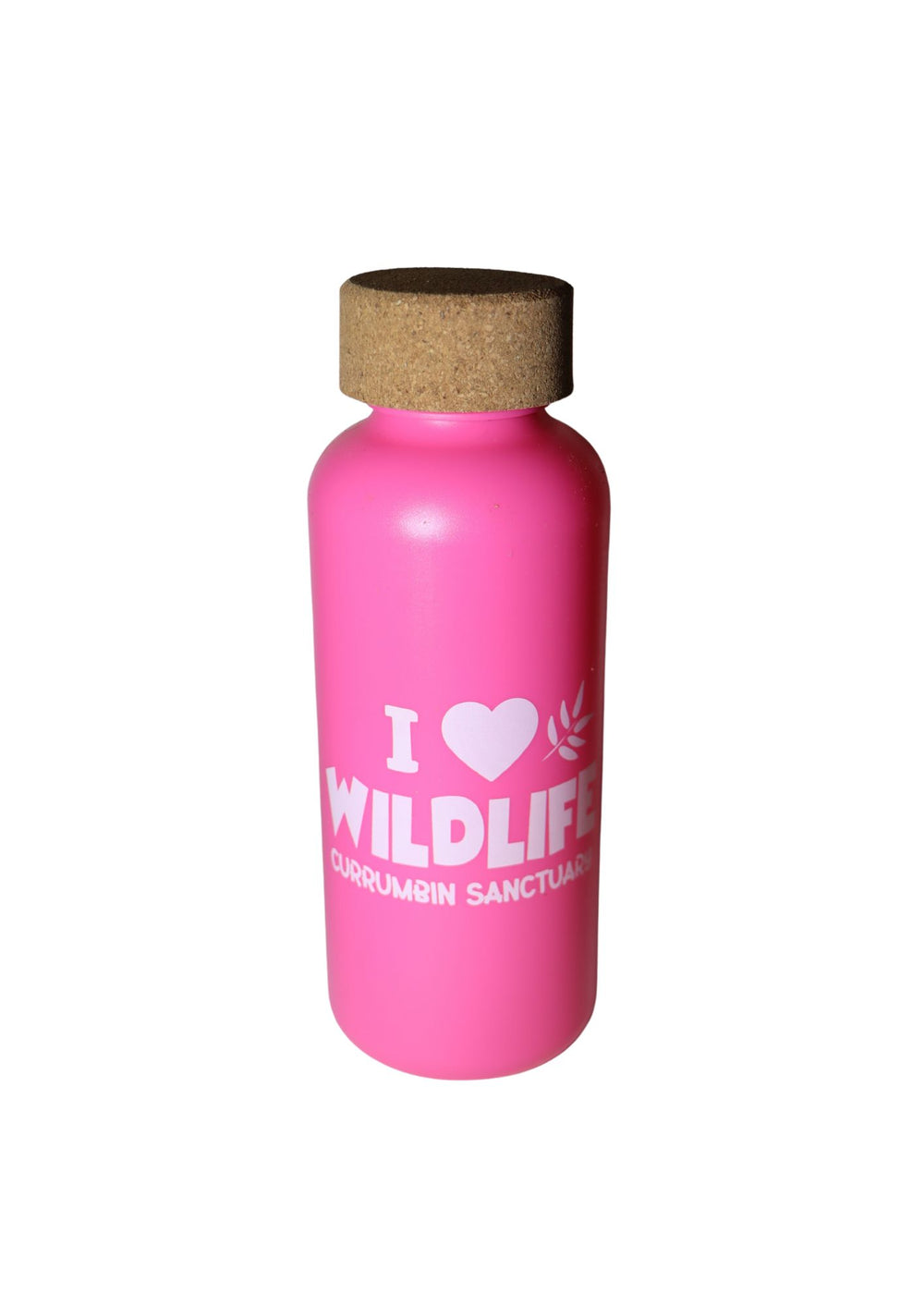 Drink Bottle 'I Luv Wildlife' Pink