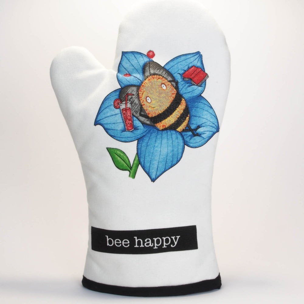 Bee-Happy-Oven-Mitt