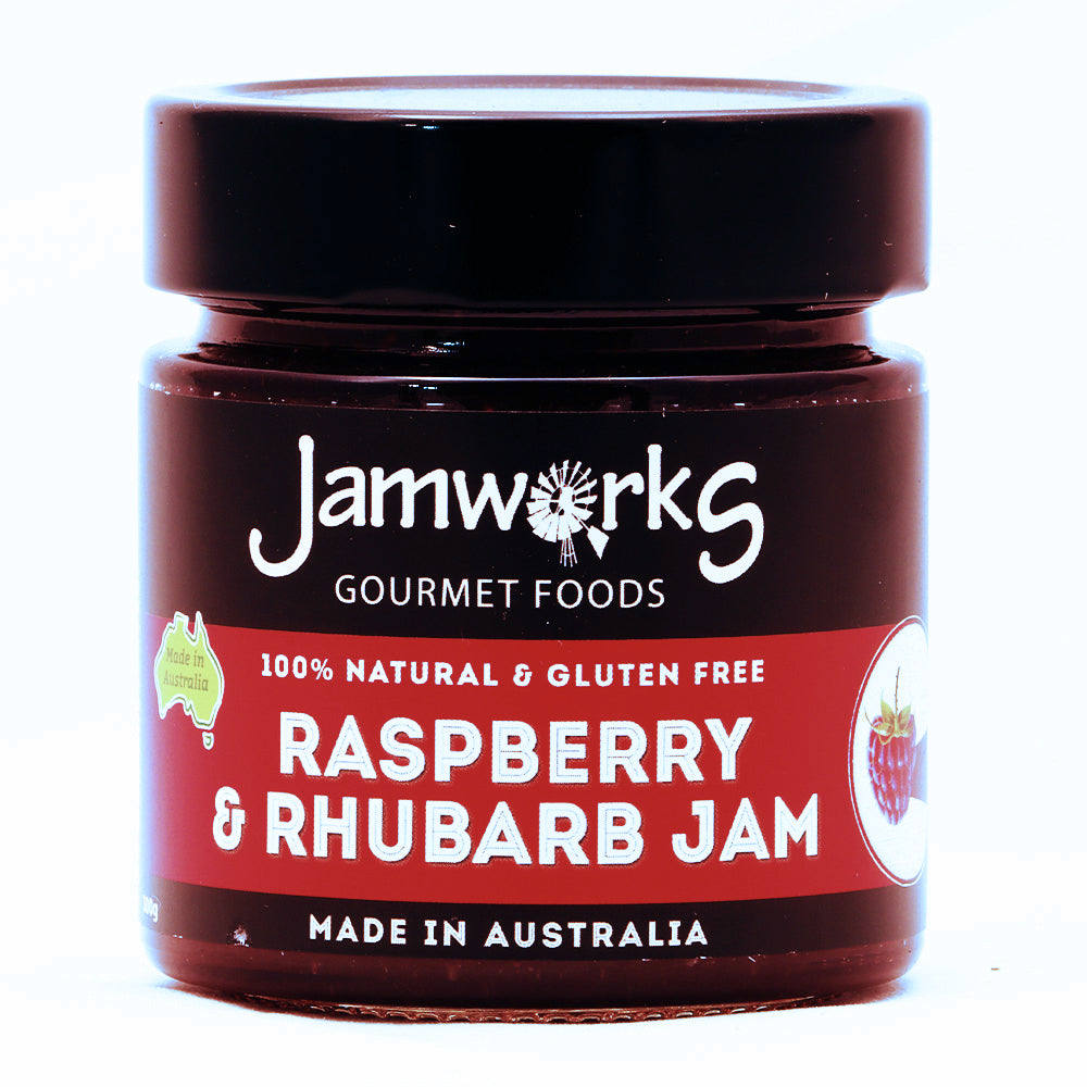 Jamworks-Jam-Raspberry-&-Rhubarb